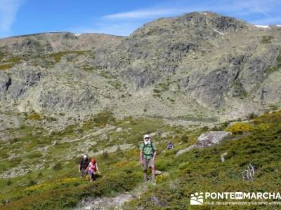 Ruta senderismo Peñalara - Parque Natural de Peñalara - Laguna Grande de Peñalara; caminar rápid